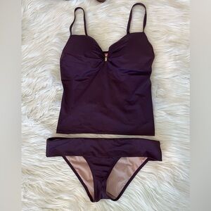 Victoria's Secret Deep Purple Tankini Swimwear